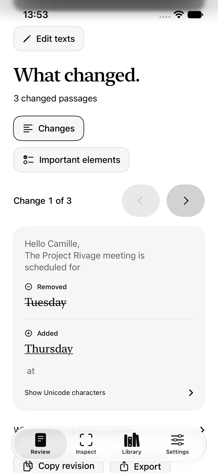 Orlet · Interface preview